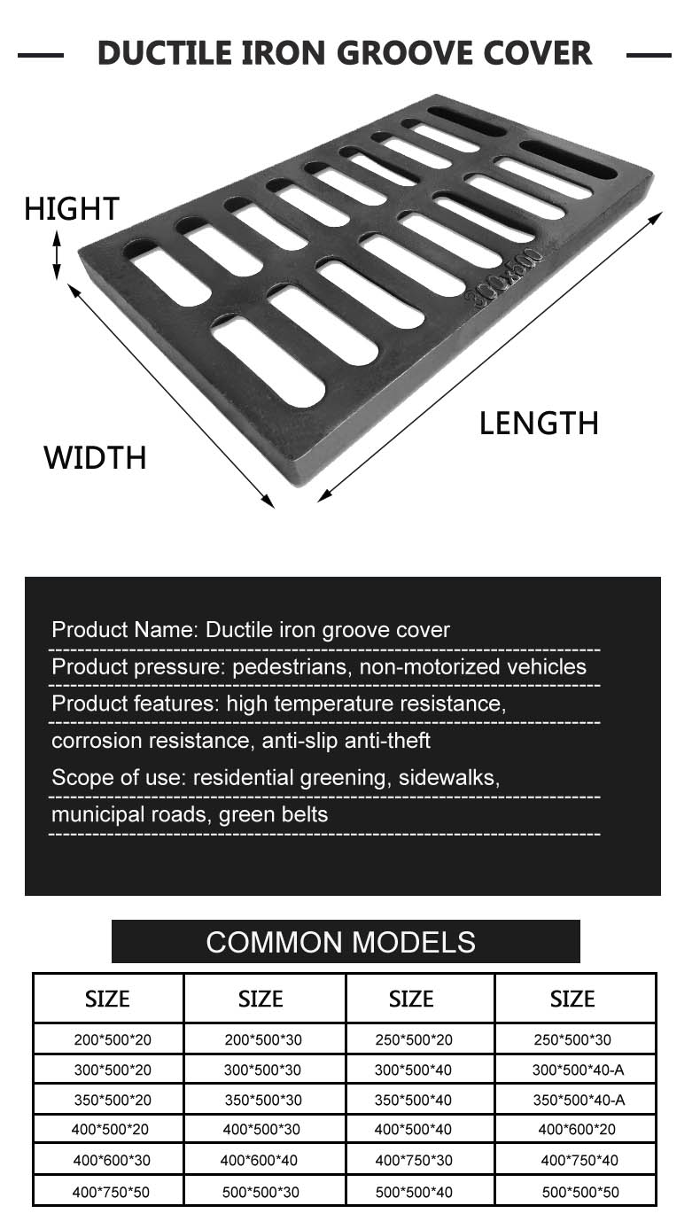 Cast iron drain grating gully grate