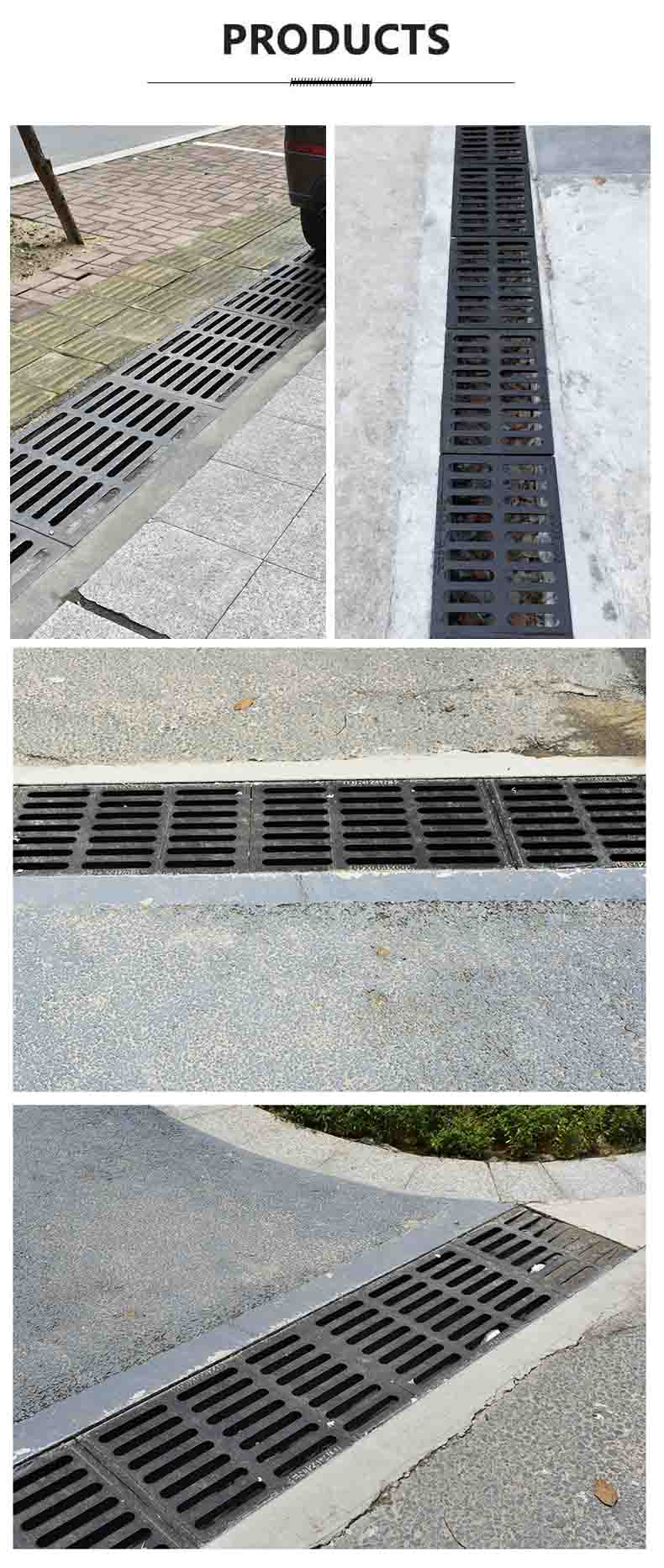 Cast iron drain grating gully grate